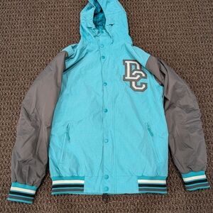 DC Teal and Black Waterproof Jacket